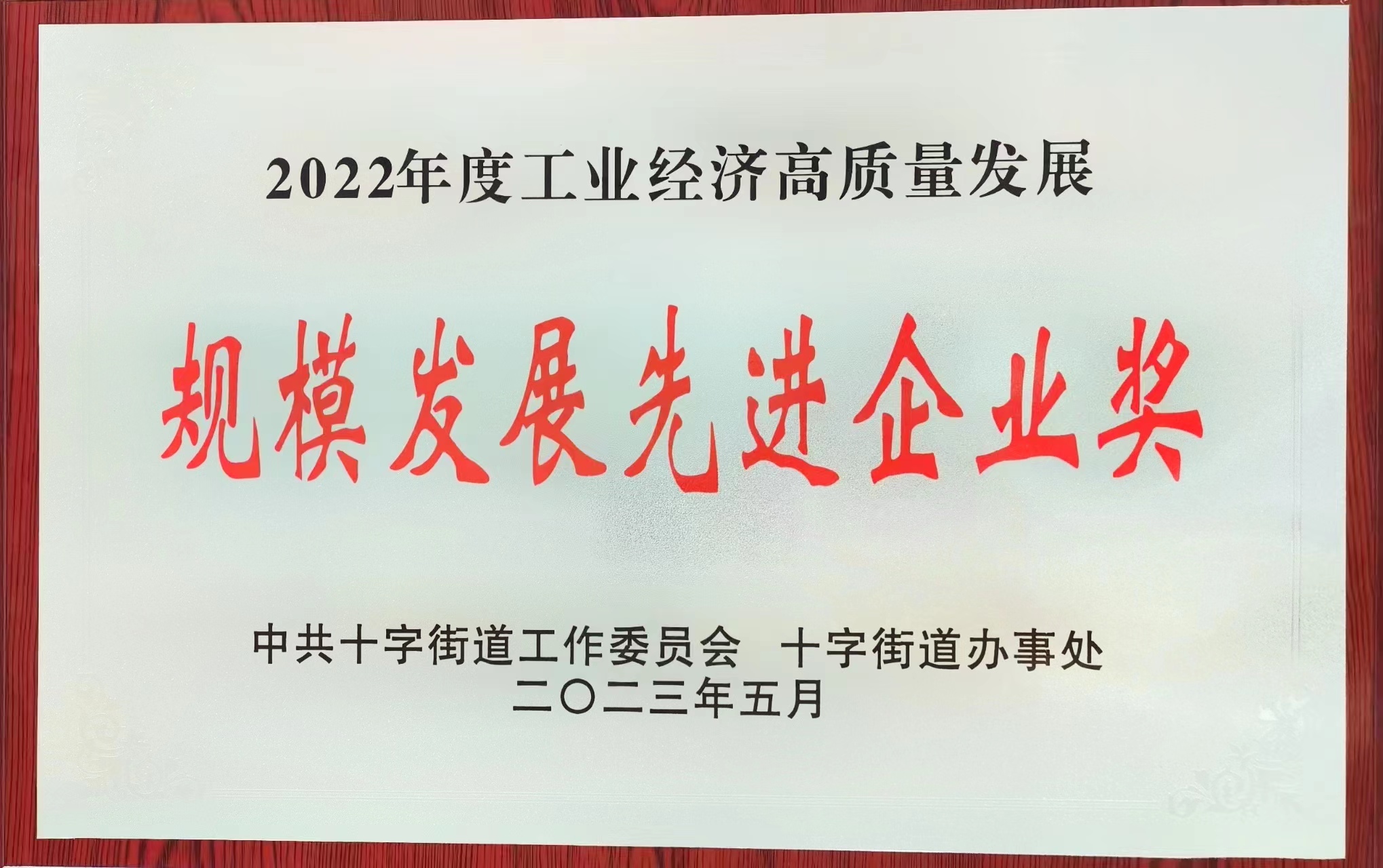 富濾盛江蘇工廠再次獲評“2022年度工業(yè)經(jīng)濟(jì)高質(zhì)量發(fā)展 規(guī)模發(fā)展先進(jìn)企業(yè)”